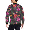 Hibiscus Pattern Print Design HB014 Men Long Sleeve Sweatshirt