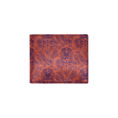 Leo Pattern Print Design 01 Men's ID Card Wallet