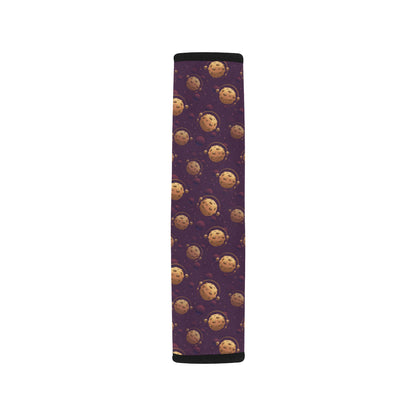 Cookie Pattern Print Design 03 Car Seat Belt Cover