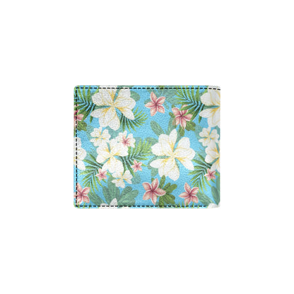 Plumeria Pattern Print Design PM028 Men's ID Card Wallet