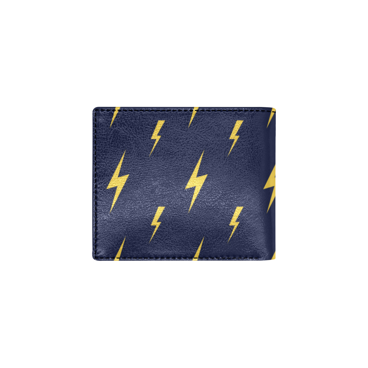Lightning Thunder Pattern Print Design 03 Men's ID Card Wallet