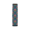 lotus Boho Pattern Print Design LO04 Car Seat Belt Cover