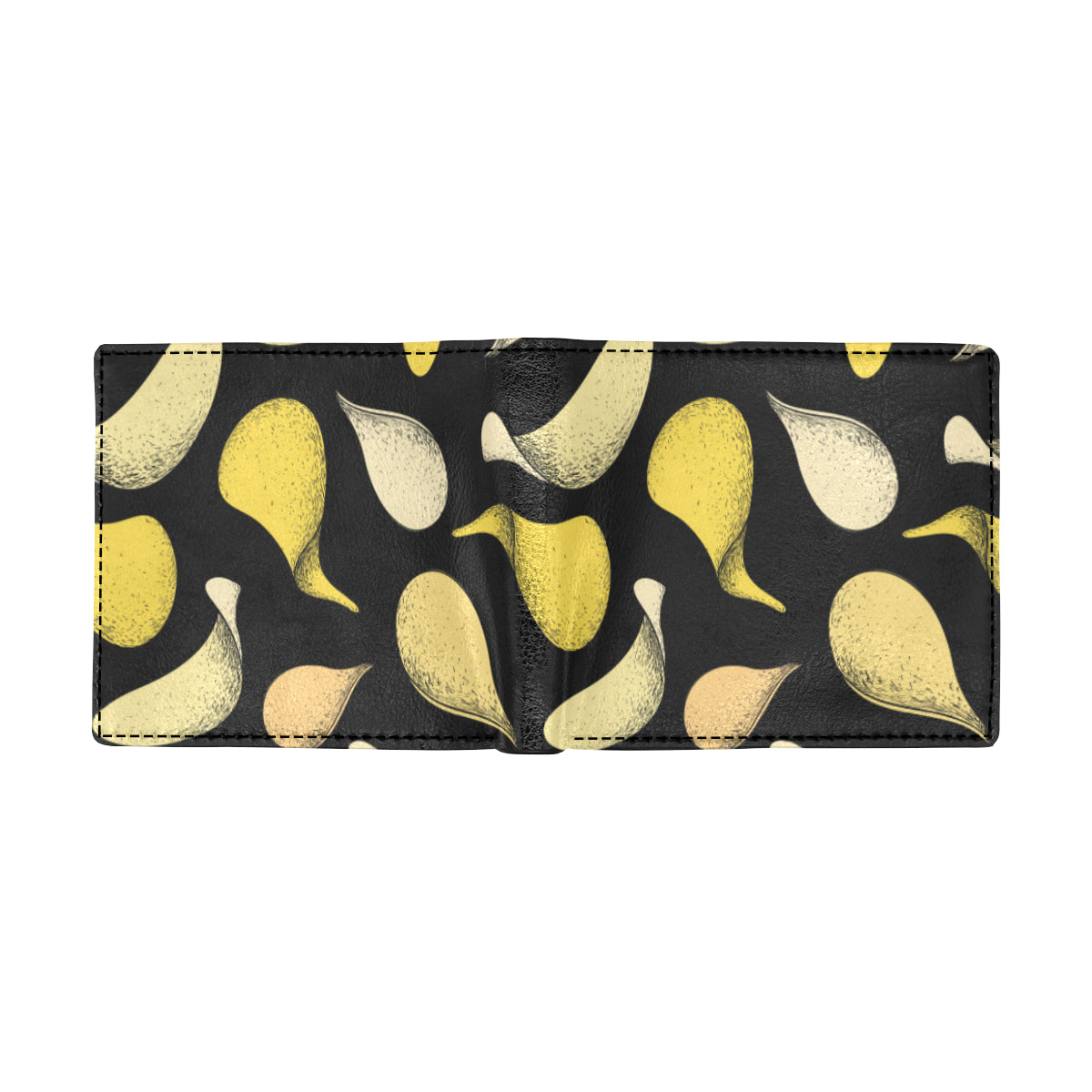 Potato Pattern Print Design A02 Men's ID Card Wallet