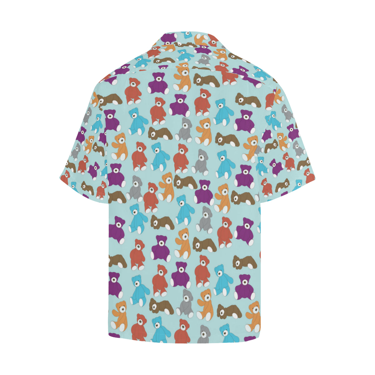 Bear Cute Pattern Print Design 03 Men's Hawaiian Shirt