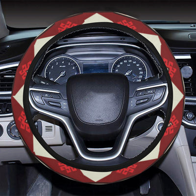 Tribal Aztec Indians native american Steering Wheel Cover with Elastic Edge