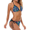 Tropical Flower Pattern Print Design TF09 Bikini