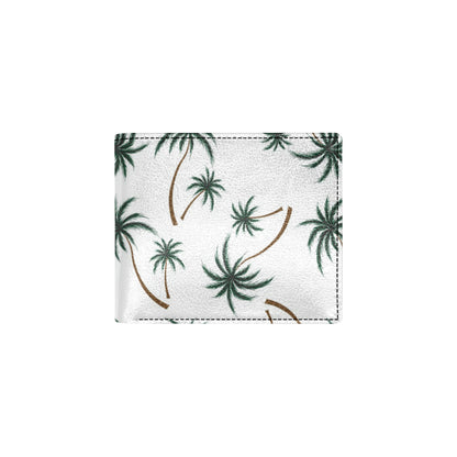 Palm Tree Pattern Print Design PT07 Men's ID Card Wallet