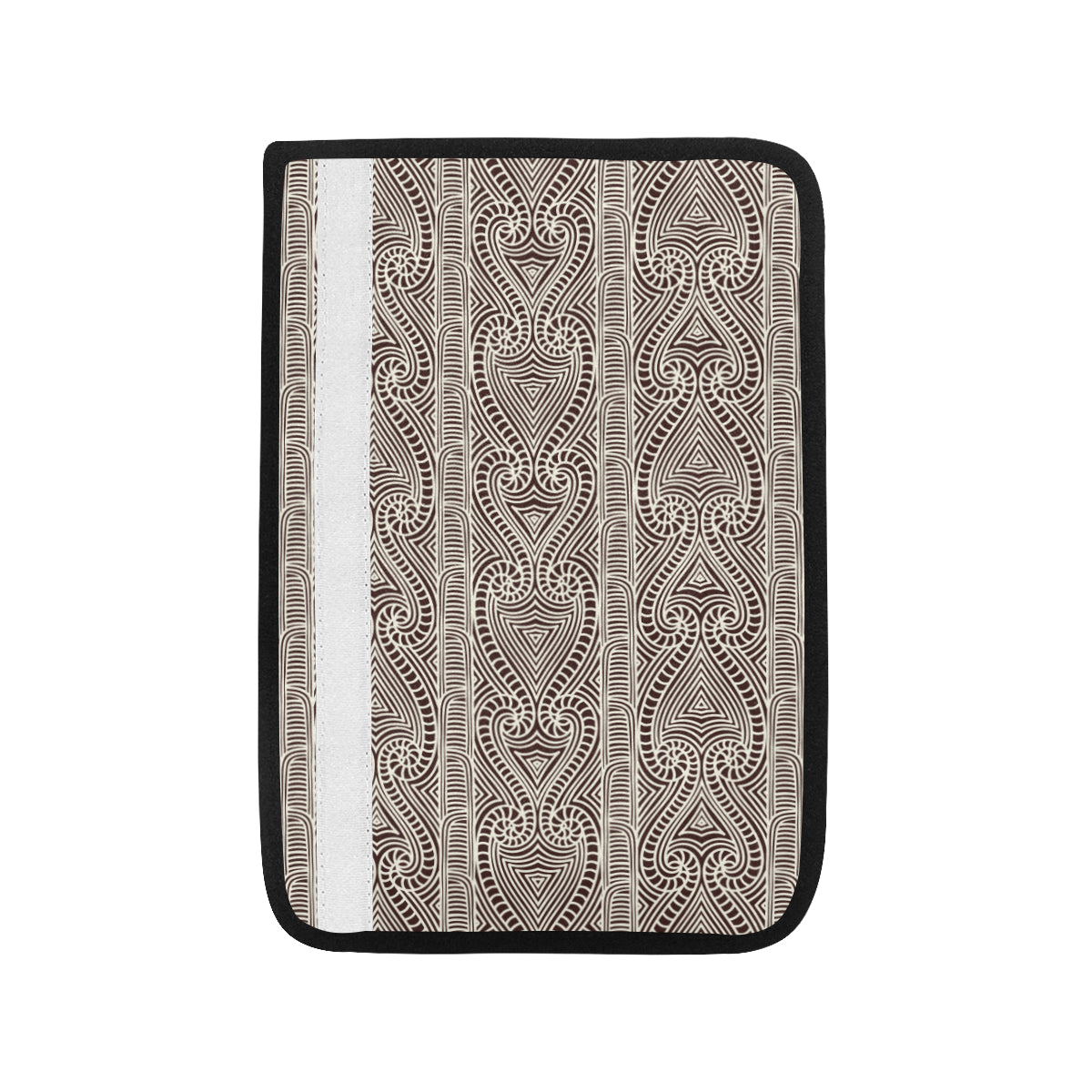 Maori Pattern Print Design 04 Car Seat Belt Cover