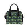 Cactus Pattern Print Design 07 Shoulder Handbag