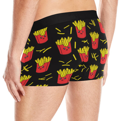 French Fried Pattern Print Design 03 Men's Boxer Briefs
