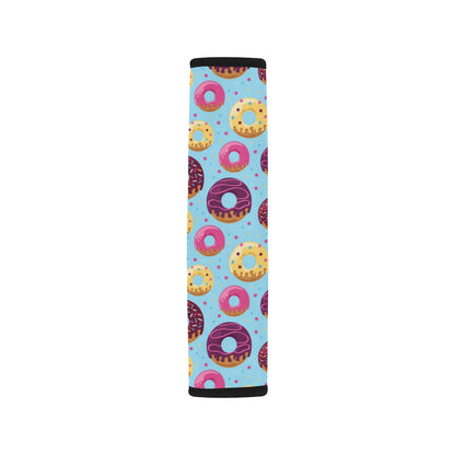 Donut Pattern Print Design DN07 Car Seat Belt Cover