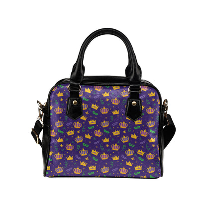 Mardi Gras Pattern Print Design 03 Shoulder Handbag