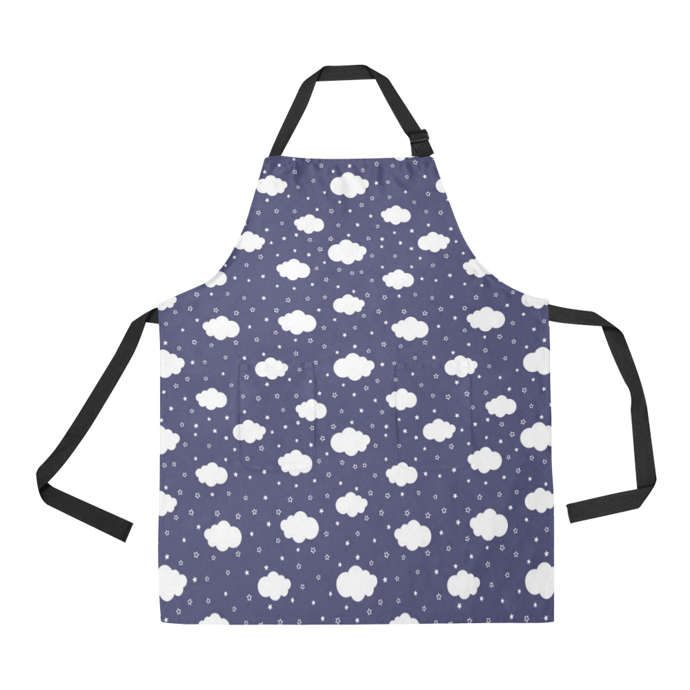 Cloud  Pattern Print Design 03 Apron with Pocket