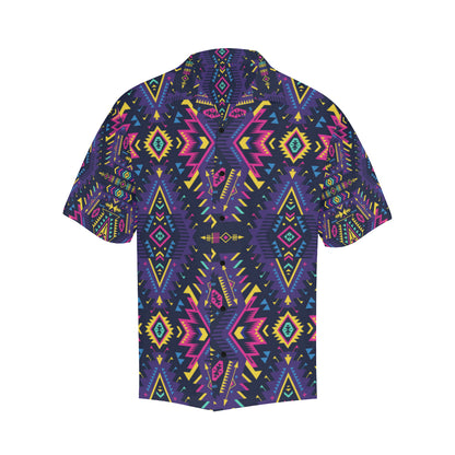 Aztec Pattern Print Design 07 Men's Hawaiian Shirt