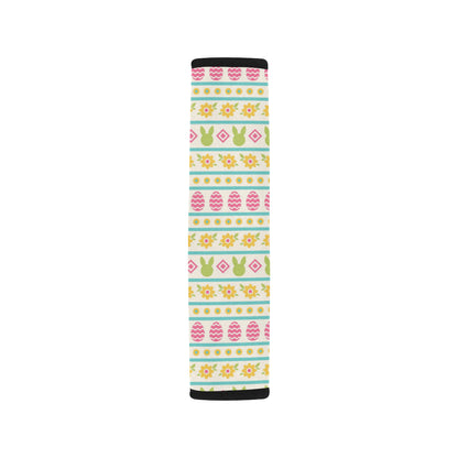 Easter Eggs Pattern Print Design RB016 Car Seat Belt Cover