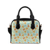 Bear Pattern Print Design 02 Shoulder Handbag