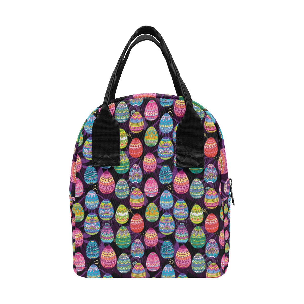 Easter Eggs Pattern Print Design RB08 Insulated Lunch Bag
