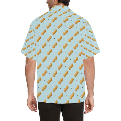 Peanut Pattern Print Design A03 Men's Hawaiian Shirt