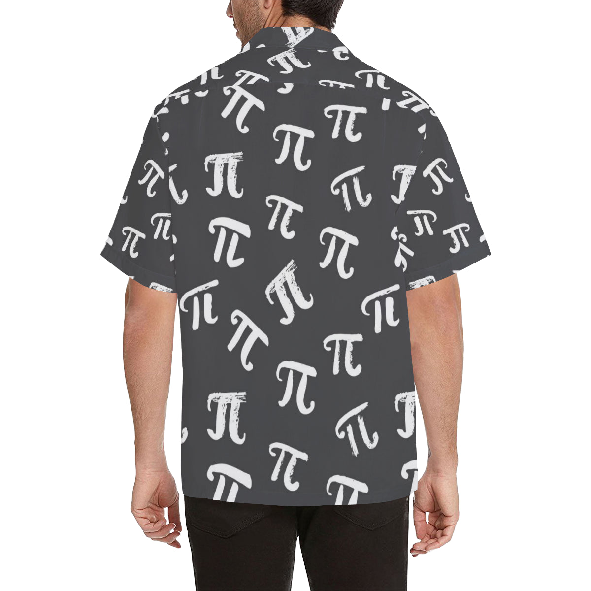 Pi Day Pattern Print Design A02 Men's Hawaiian Shirt