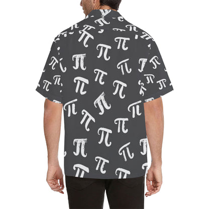 Pi Day Pattern Print Design A02 Men's Hawaiian Shirt