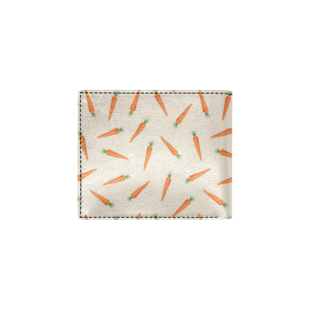 Carrot Pattern Print Design 07 Men's ID Card Wallet