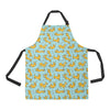 Dachshund Pattern Print Design 08 Apron with Pocket