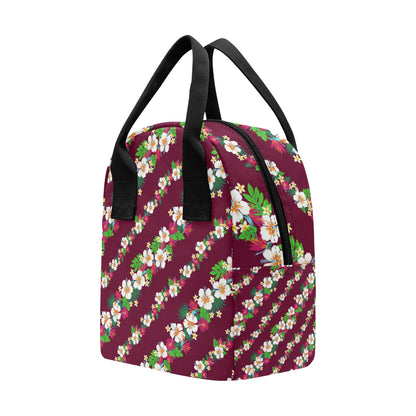 Hawaiian Themed Pattern Print Design H06 Insulated Lunch Bag