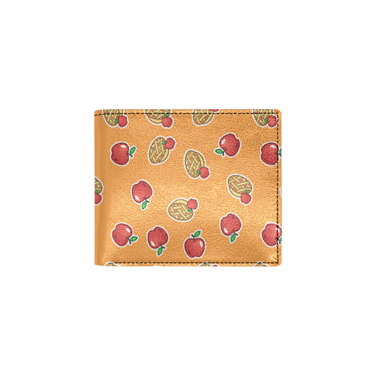 Apple Pie Pattern Print Design 02 Men's ID Card Wallet