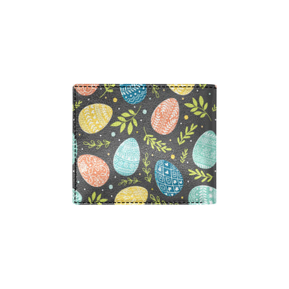Easter Eggs Pattern Print Design RB01 Men's ID Card Wallet