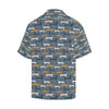 Dachshund Pattern Print Design 012 Men's Hawaiian Shirt