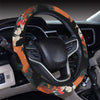 Chicken Print Pattern Steering Wheel Cover with Elastic Edge