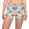 Sea Turtle Pattern Print Design T07 Yoga Shorts