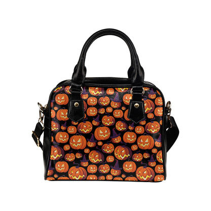 Halloween Pattern Print Design 04 Shoulder Handbag
