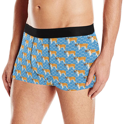 Bulldogs Pattern Print Design 06 Men's Boxer Briefs