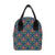 lotus Boho Pattern Print Design LO04 Insulated Lunch Bag