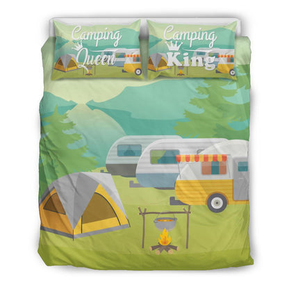 Camping Queen & King Camper tent Bedding Set