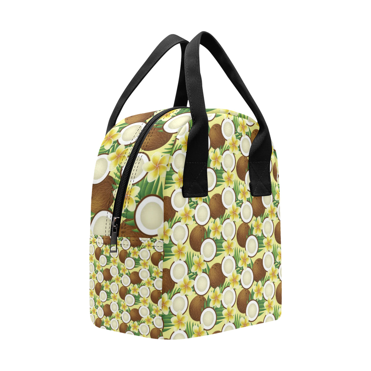 Coconut Pattern Print Design CN02 Insulated Lunch Bag