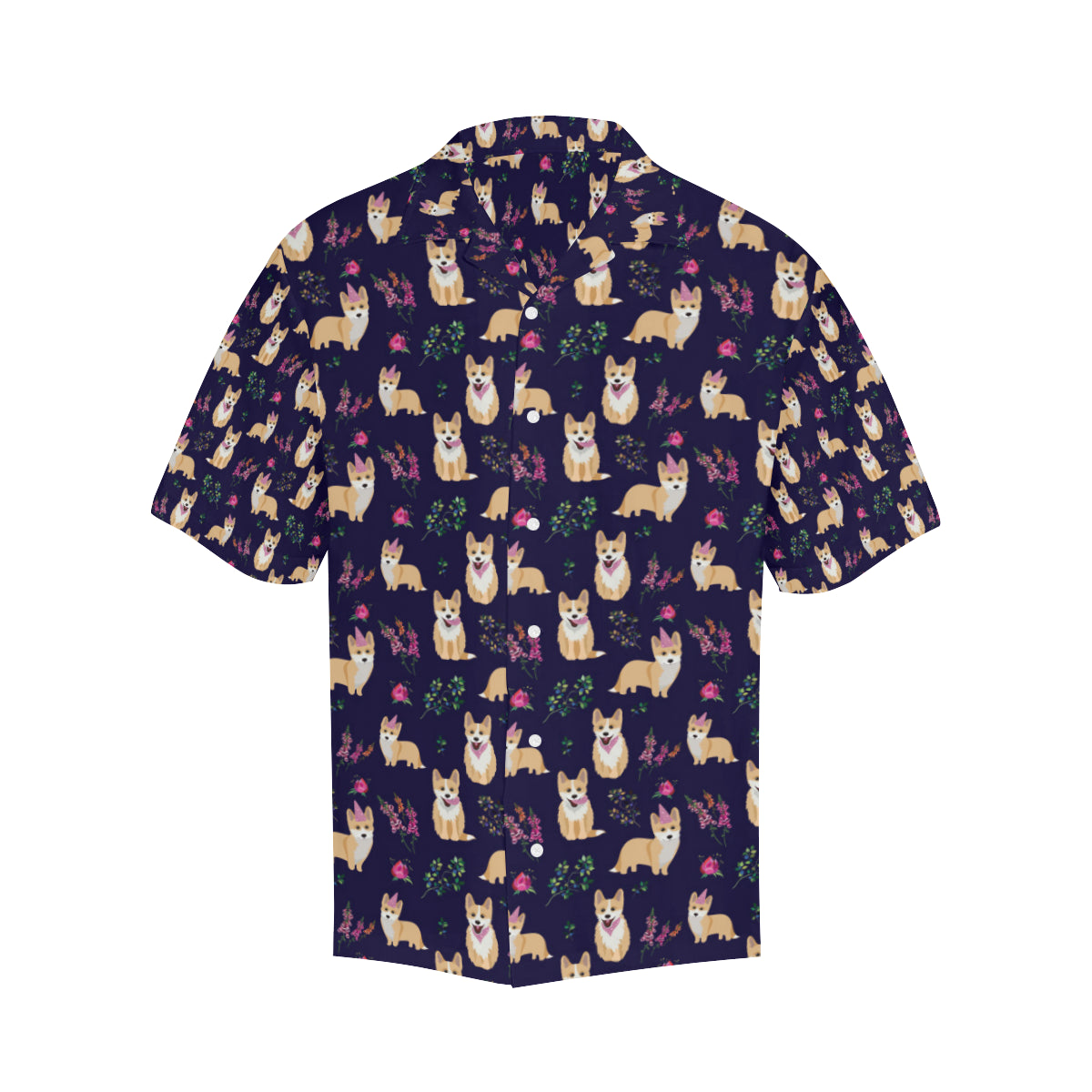 Pembroke Welsh Corgis Pattern Print Design A06 Men's Hawaiian Shirt
