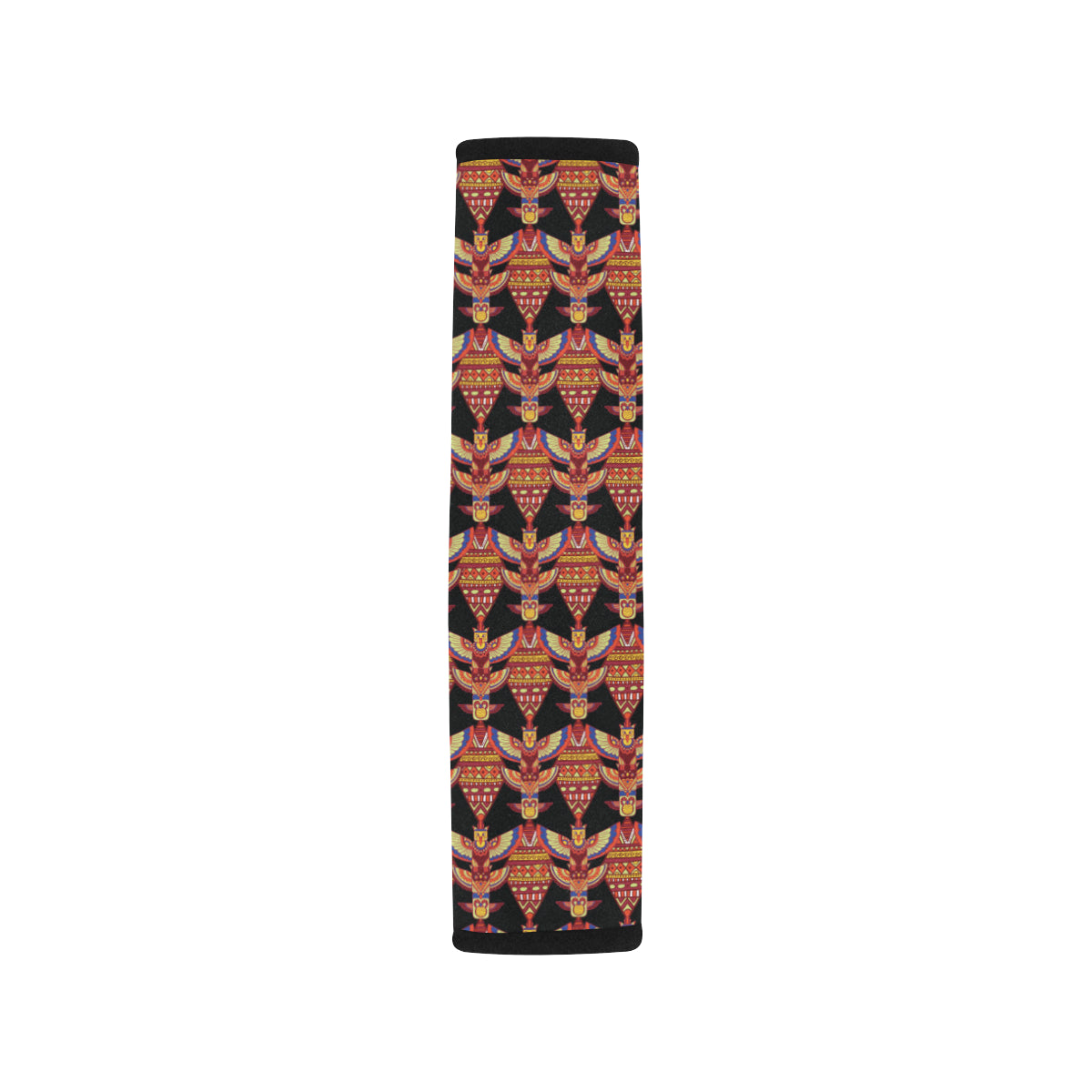Totem Pole Print Car Seat Belt Cover