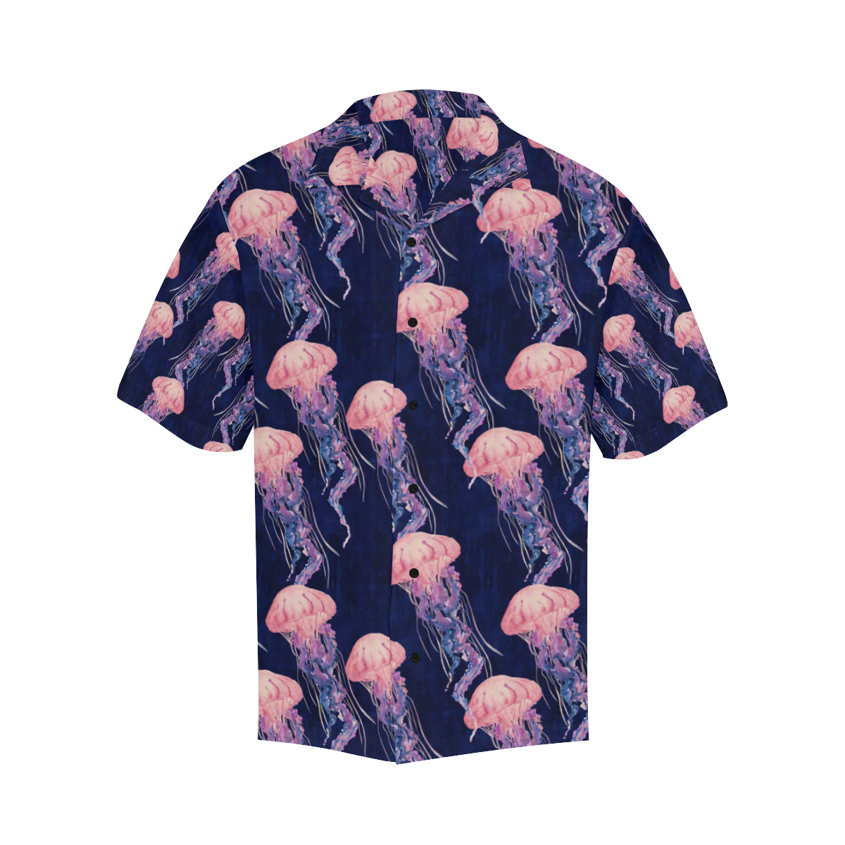 Jellyfish Pattern Print Design 03 Men's Hawaiian Shirt