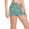 Sea Turtle Pattern Print Design T012 Yoga Shorts