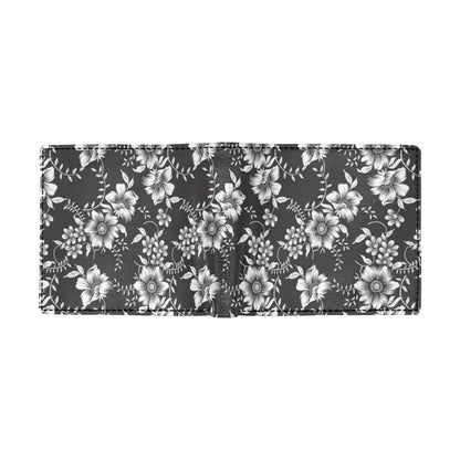 Gerberas Pattern Print Design GB02 Men's ID Card Wallet