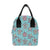 Sea Turtle Art Pattern Insulated Lunch Bag