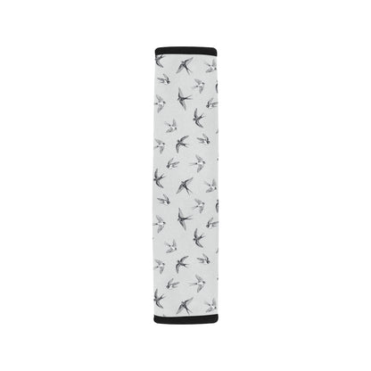 Swallow Bird Pattern Print Design 04 Car Seat Belt Cover