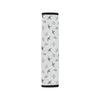 Swallow Bird Pattern Print Design 04 Car Seat Belt Cover