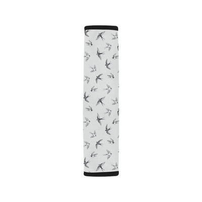 Swallow Bird Pattern Print Design 04 Car Seat Belt Cover