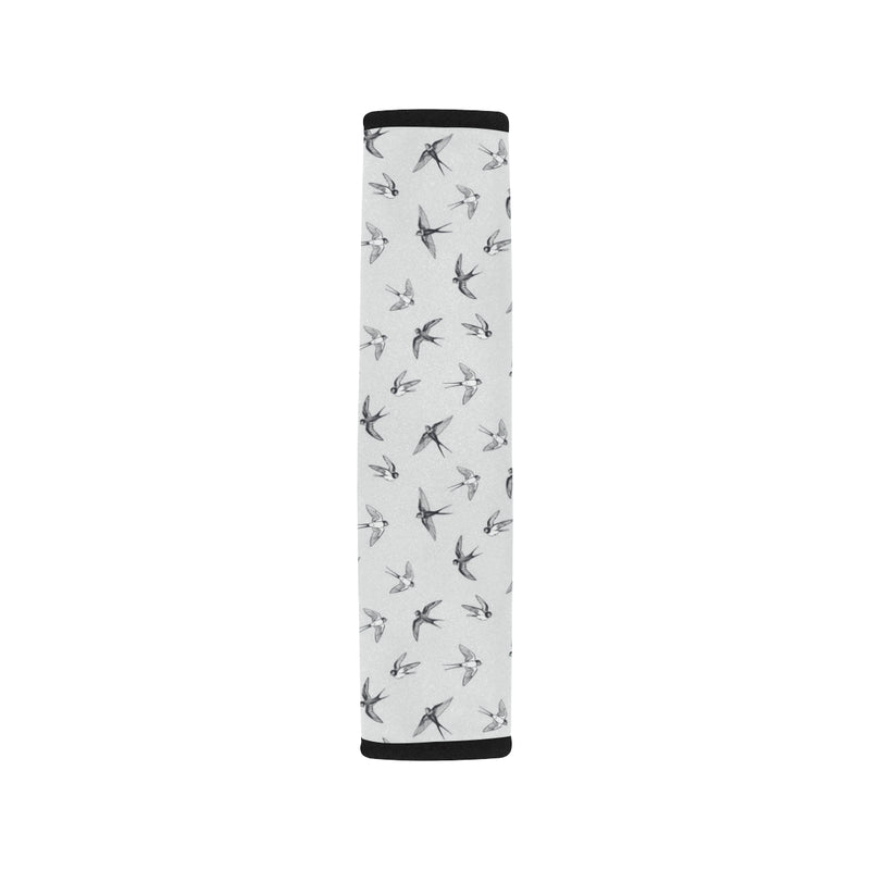 Swallow Bird Pattern Print Design 04 Car Seat Belt Cover