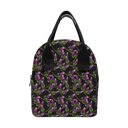 Magnolia Pattern Print Design MAG010 Insulated Lunch Bag