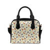 Chicken Pattern Print Design 05 Shoulder Handbag