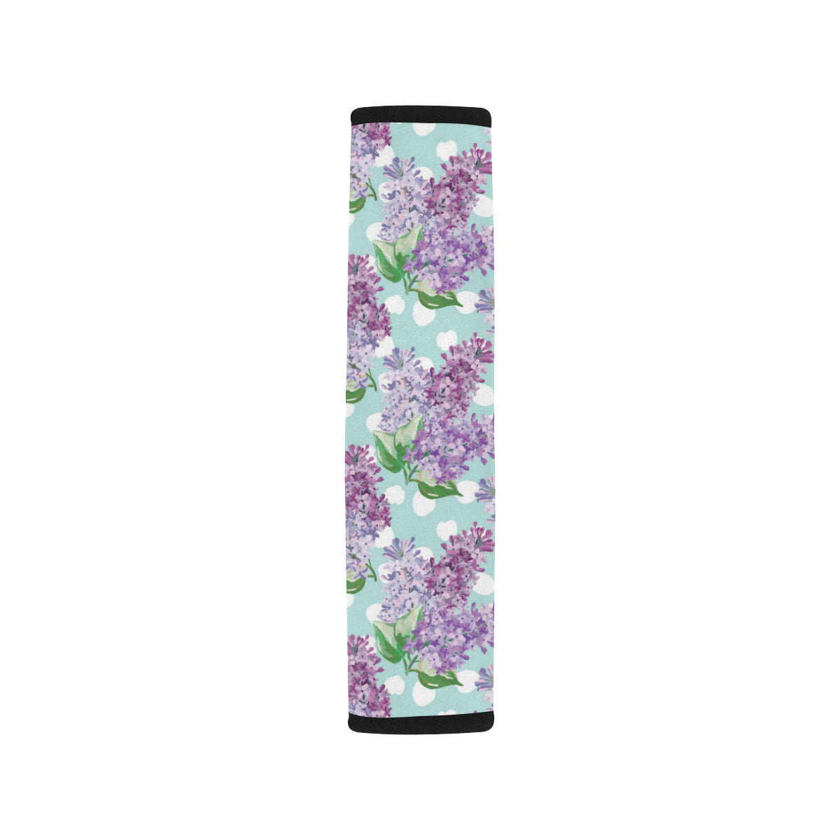 Lilac Pattern Print Design 02 Car Seat Belt Cover